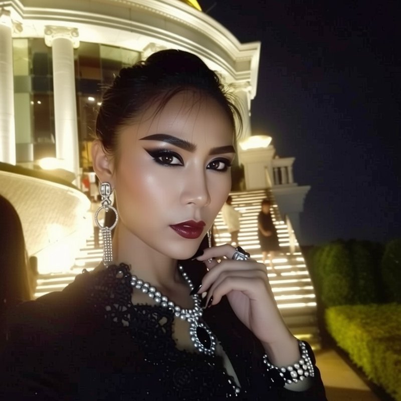 Asian findom goddess Nara at State Tower Bangkok